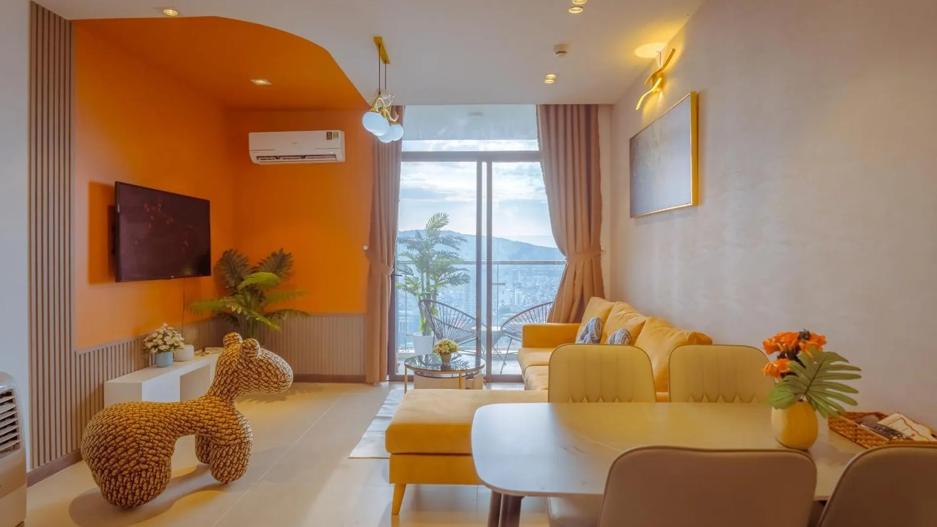 شقة Seahorse House - Csj Tower Building, Sea-View & Sea-Walking-Distance فونج تاو