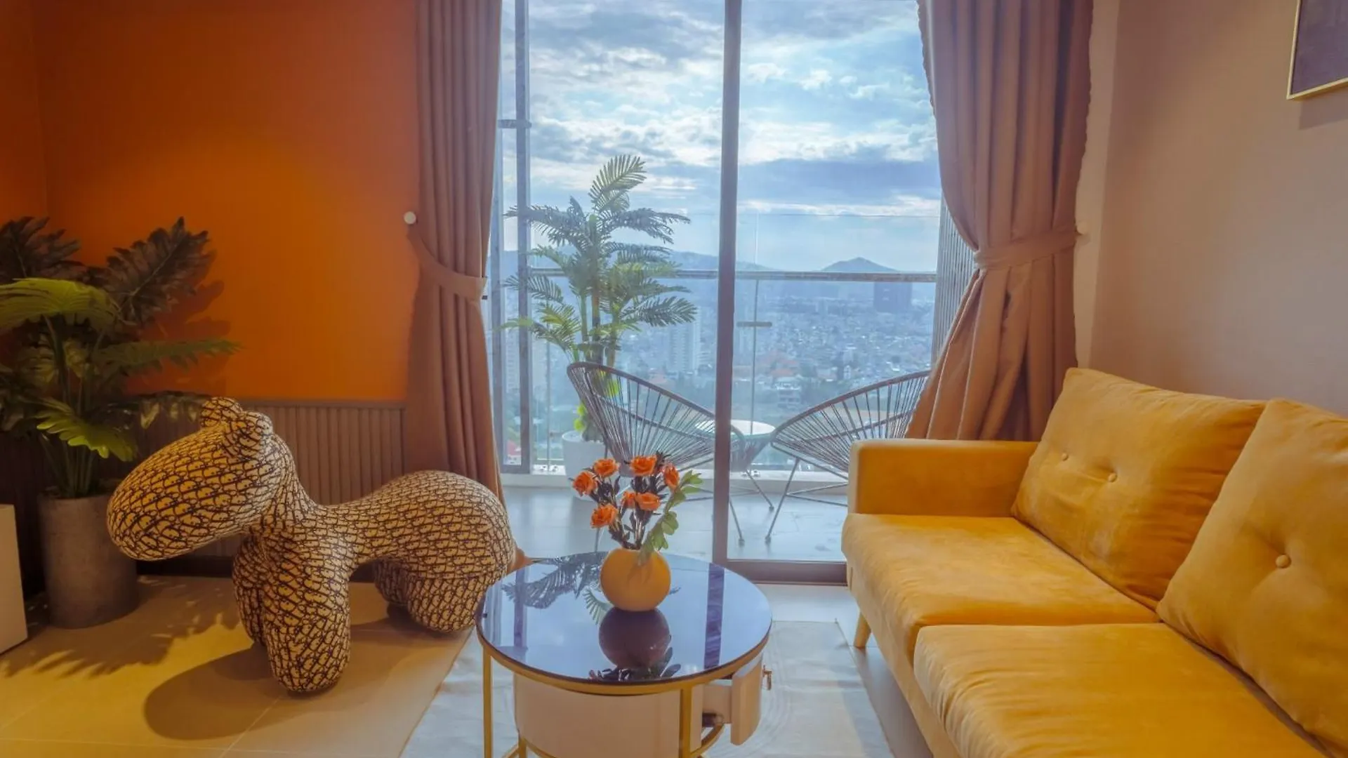 شقة Seahorse House - Csj Tower Building, Sea-View & Sea-Walking-Distance فونج تاو
