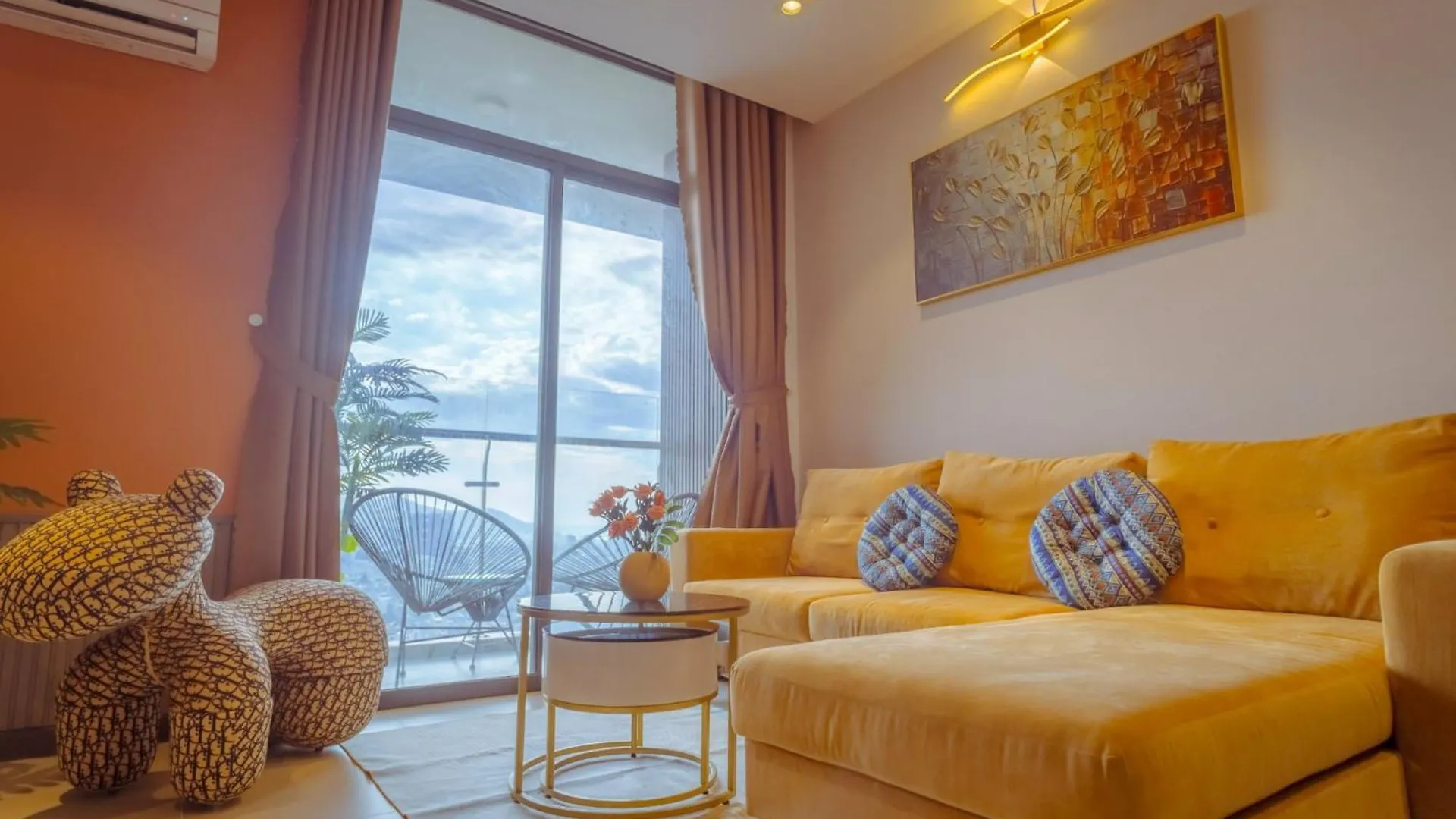 شقة Seahorse House - Csj Tower Building, Sea-View & Sea-Walking-Distance فونج تاو