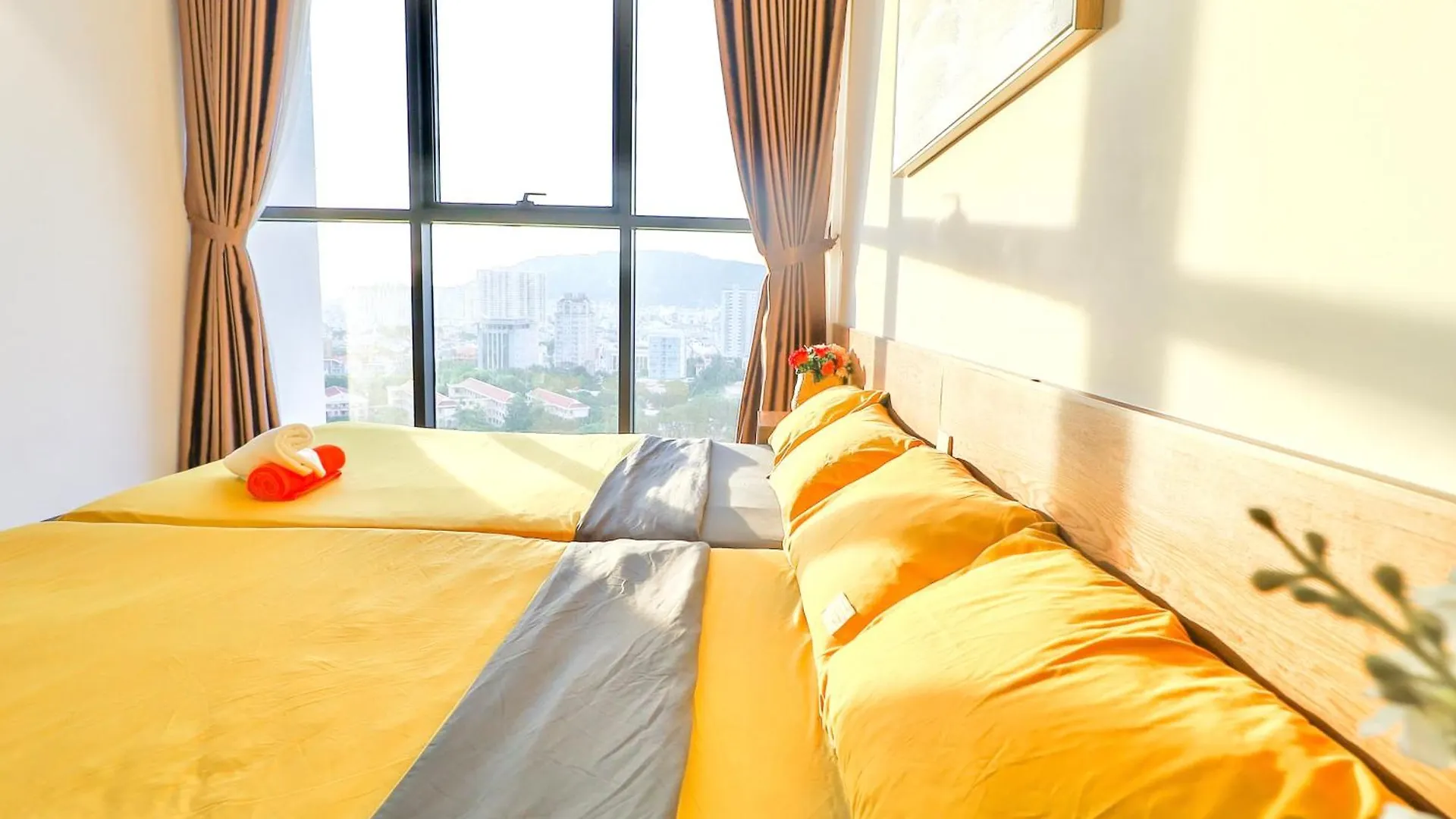 شقة Seahorse House - Csj Tower Building, Sea-View & Sea-Walking-Distance فونج تاو 0*,  فيتنام