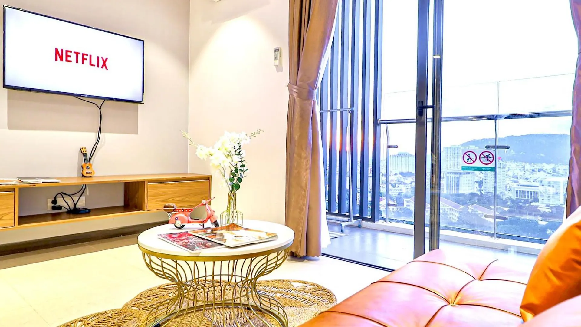 شقة Seahorse House - Csj Tower Building, Sea-View & Sea-Walking-Distance فونج تاو 0*,  فيتنام