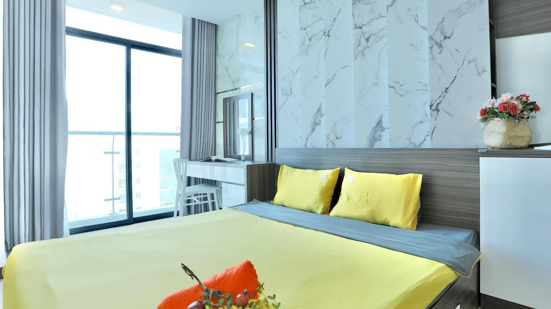شقة Seahorse House - Csj Tower Building, Sea-View & Sea-Walking-Distance فونج تاو فيتنام