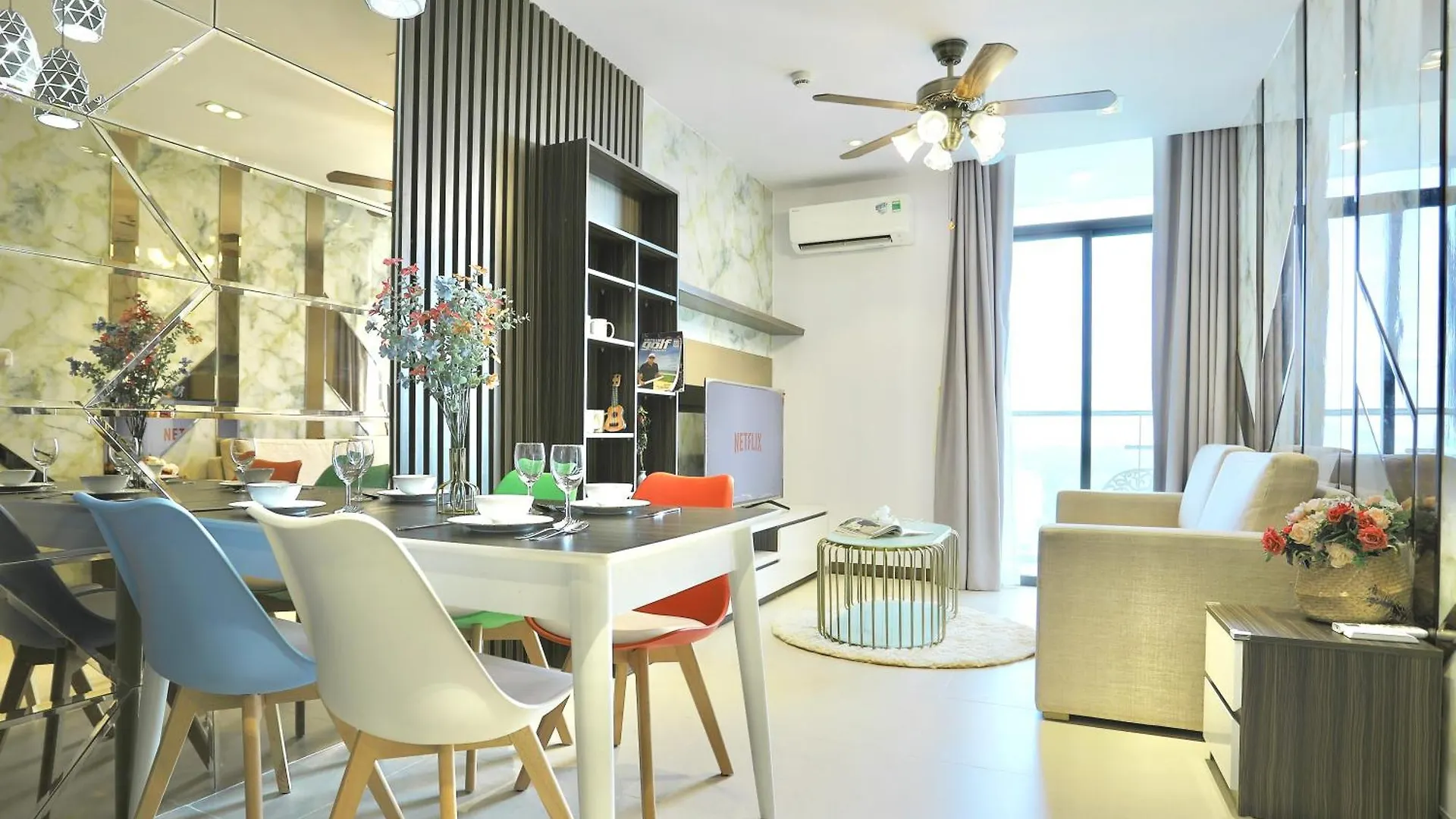 شقة Seahorse House - Csj Tower Building, Sea-View & Sea-Walking-Distance فونج تاو