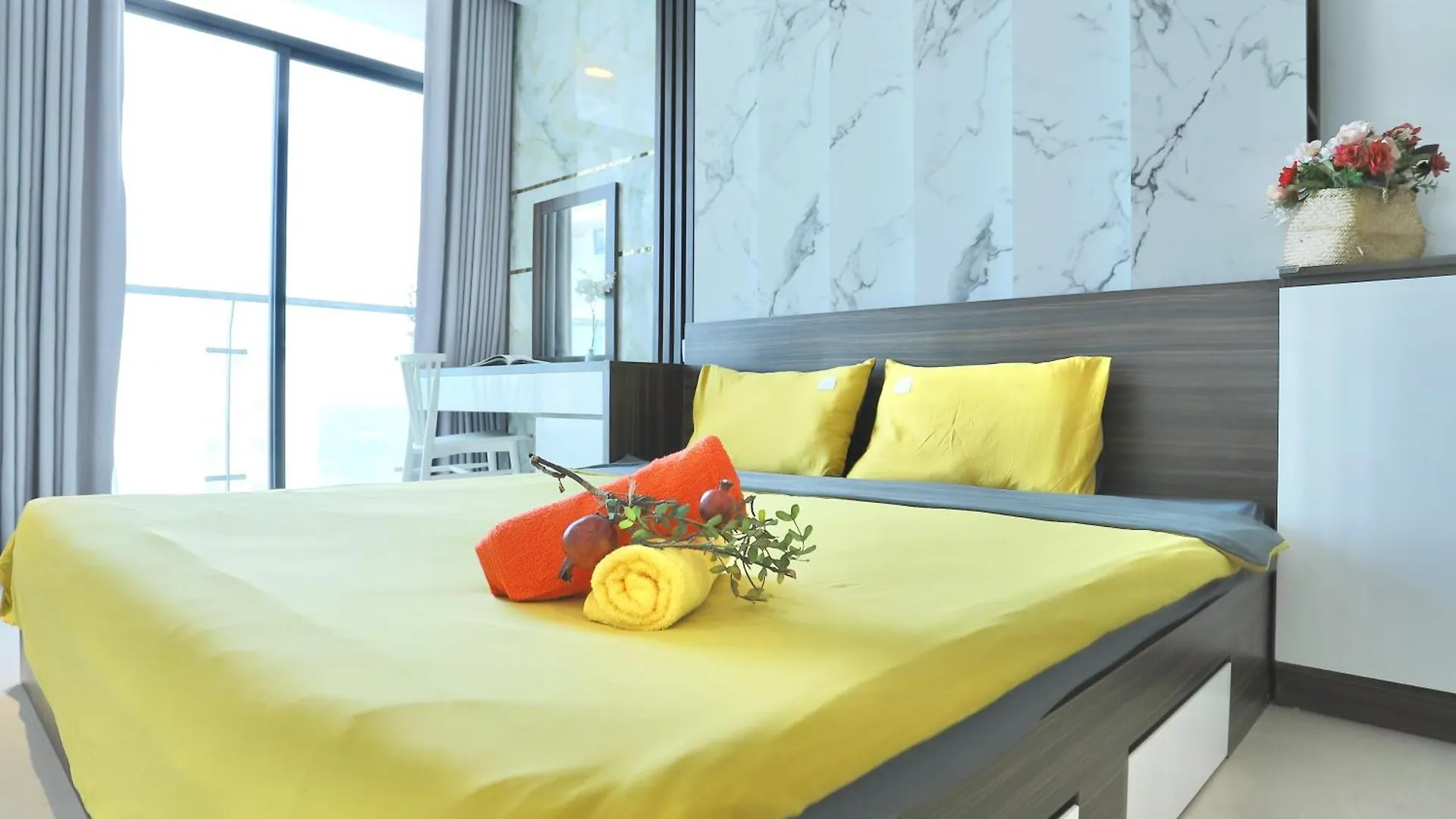 Seahorse House - Csj Tower Building, Sea-View & Sea-Walking-Distance Apartment Vung Tau